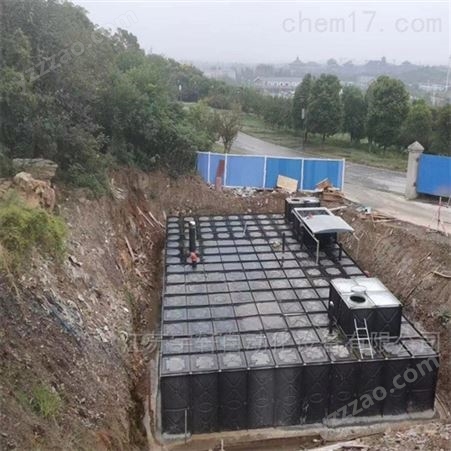 新疆抗浮地埋式消防箱泵一体化泵站价格
