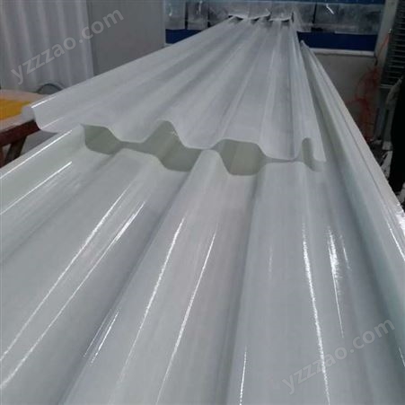 壹诺FRP玻璃钢采光板 温室大棚阻燃840型树脂纤维透明采光瓦