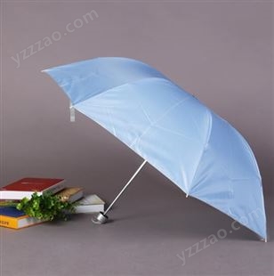 昆明广告伞三折倒杆银胶雨伞 创意晴雨伞 遮阳伞太阳伞定制LOGO