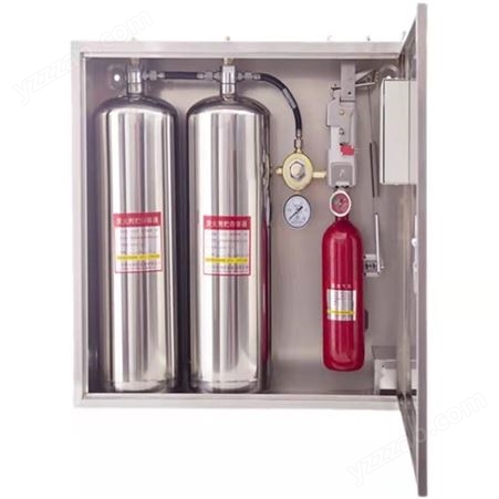 城市商业综合体 厨房全自动灭火装置单瓶组设备安装只需3-8秒