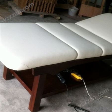 杭州 豪匠美业 番禺供应定制电动调节美容床 实木美容床 生产