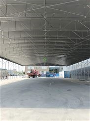 沐春风厂家提供推拉蓬遥控雨棚简易活动棚施工方案