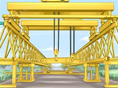 江西吉安100吨架桥机厂家进行技术开发