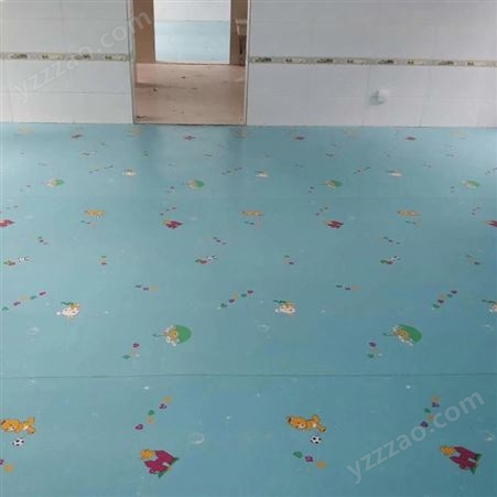 嘉兴旭方儿童商用PVC地垫卡通塑胶地板胶加厚耐磨 幼儿园地胶环保防水室内