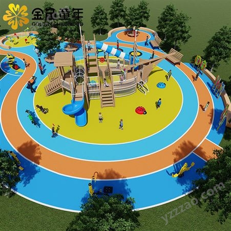 幼儿园小区大型互动游乐设施 多功能拓展实践组合滑滑梯
