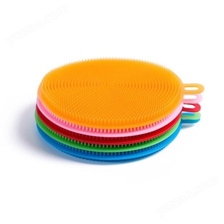 食品级硅胶杯 生活用品 洗碗刷 不易沾油抹硅胶刷 锅碗家用清洁刷