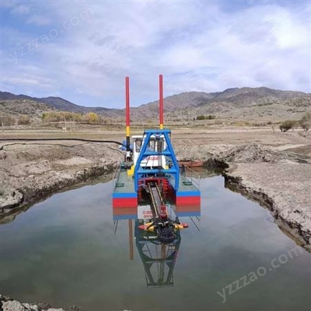 文涛环保制造小型挖泥船 绞吸式抽泥船 清淤船工作稳定