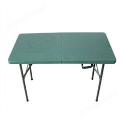 吹塑折叠户外桌椅 多功能指挥作业桌椅 军绿色户外作业指挥桌