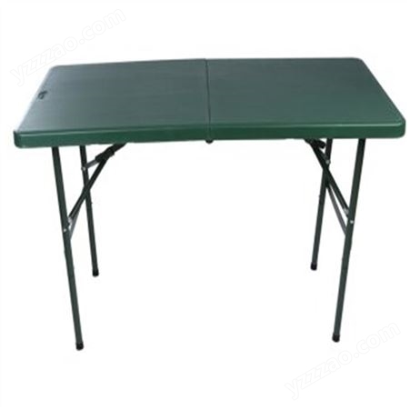 新款作业折叠桌 军绿色折叠作业桌椅 新材料吹塑折叠椅