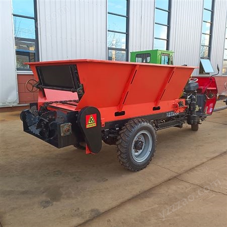 大航机械 农用撒粪车 自走式三轮撒肥机 操作简单 施肥量可调