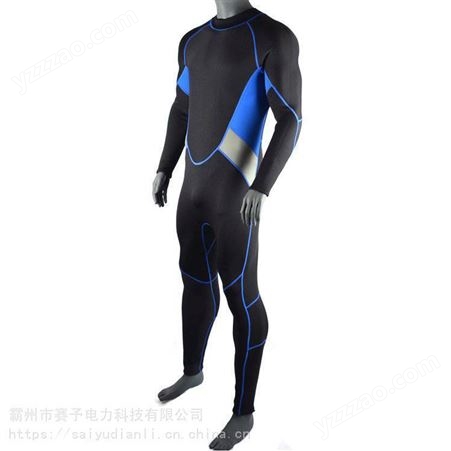 男士冬泳连体长袖泳衣深潜冲浪衣3mm加厚防寒保暖湿式潜水服