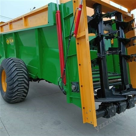 双竖螺旋撒肥机 大型撒粪车 多功能抛粪车 大容量施肥机械