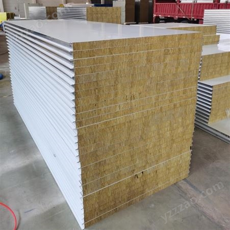 大量供应 台州黄岩彩钢岩棉板 夹芯板 净化板
