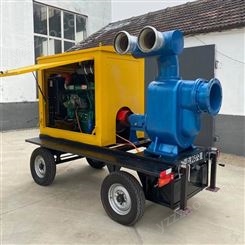 防汛排污移动泵车 1500立方抗旱排涝抽水泵 噪声低耐腐蚀