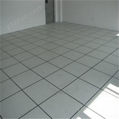 百色全钢 全铝架空地板 陶瓷防静电地板 直铺防静电地板用处