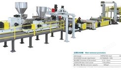 金纬机械PET/PLA环保片材生产线