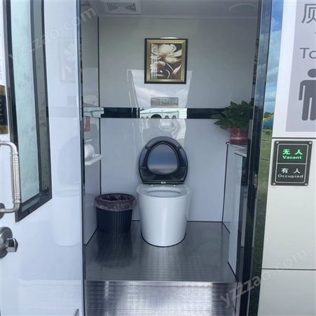 租赁工地移动厕所 直排蹲式公厕户外卫生间 临时流动厕所出租