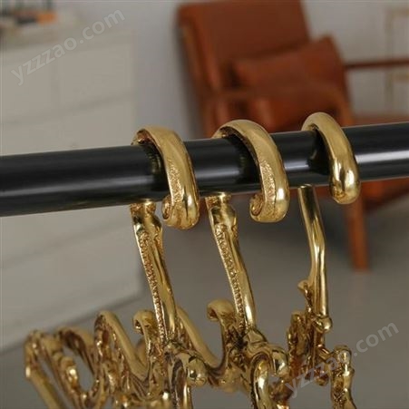 七仙女 复古黄铜挂钩衣架 承重优良 使用安全 不易变形