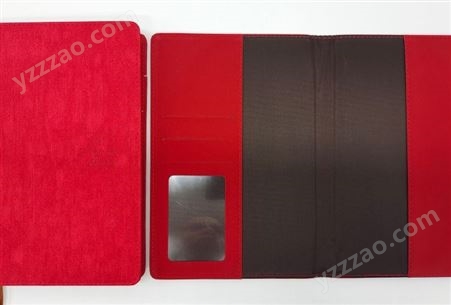 红色平装笔记本多功能记事本 企业教行政本子定制