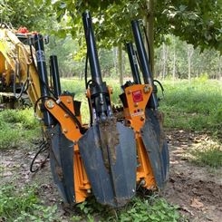 移树机移栽深度随意可调 园林机械 好马克挖树机 进口 HZC38 挪树机