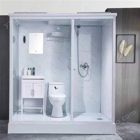 陕西老年公寓民宿民房集成卫浴 整体卫生间 一体洗手间
