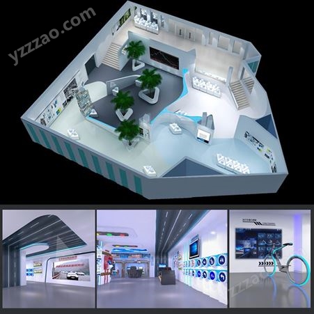 温州多媒体展厅设计 宁波数字AI智能展厅 企业公司文化展厅装修
