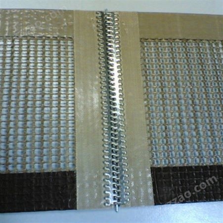 侨尔瑞厂家生产 铁氟龙纤维网 提高干燥效率 特氟龙耐高温网格布带 抗弯曲疲劳