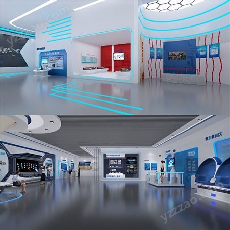 温州多媒体展厅设计 宁波数字AI智能展厅 企业公司文化展厅装修