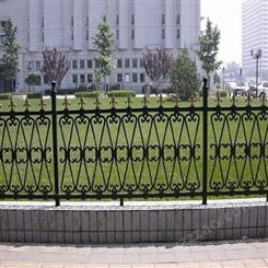 欧式铁艺锌钢围栏   小区防护栏定制  防攀爬围墙栅栏