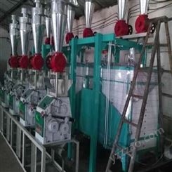 润埠泰 玉米面粉加工机械 环保6FG系列杂粮制粉磨面机成套设备