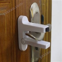 新款亚马逊宝宝门把手锁 door lever lock 防开门儿童安全门锁