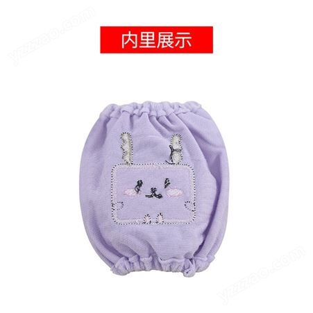 新款可爱毛绒袖套 0-4岁中小儿童防污防脏套袖 宝宝秋冬加绒护袖