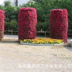 现货供应 绿植雕塑花柱 建造花柱景观 花柱景观 按需定制