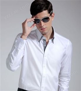 个人高级改造男女修身职业白衬衣 时尚新款收腰秋季衬衫销售厂家