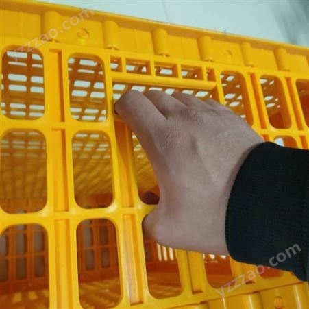 出售可拆卸鸡鸭鹅运输箱 家禽周转箱 镂空透气 塑料鸡笼