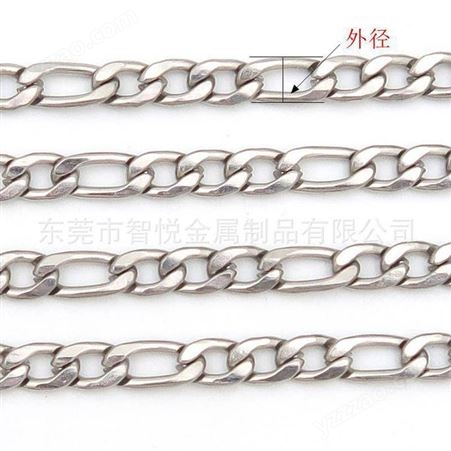 不锈钢3:1扭链条厂钛钢通用常规半成品配件阿里在线接单