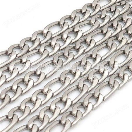不锈钢3:1扭链条厂钛钢通用常规半成品配件阿里在线接单