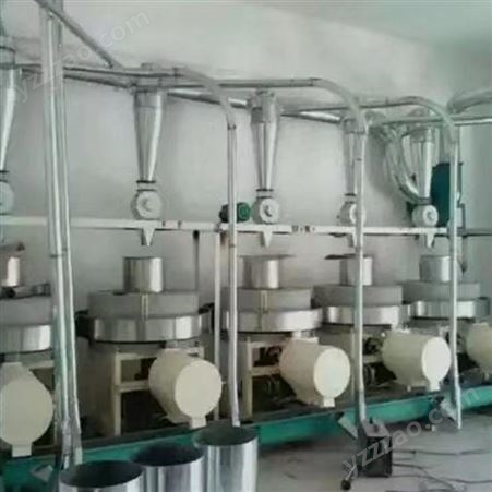 兵立 定制石磨面粉机械 全自动石磨面粉机设备 石磨面粉机厂家