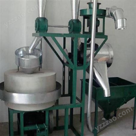 石磨面粉机械设备 兵立 粮油设备厂家 石磨面粉机价格