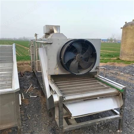 二手不锈钢全自动沥水风干机 食品清洗风干设备运行平稳