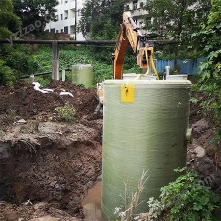 淦达污水处理设备 操作方便 地埋式一体化提升泵站 市政排水