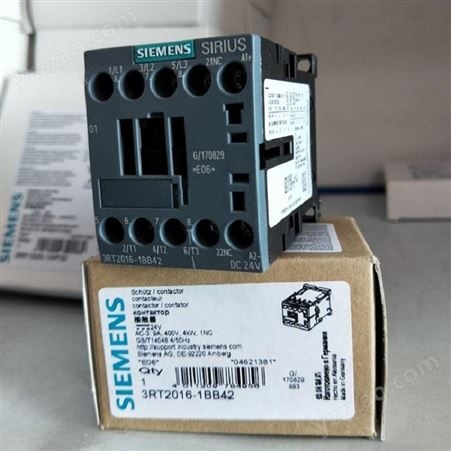 西门子接触器3RT6027-1AC20额定电流32A电压24VDC