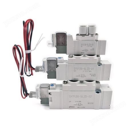SMC电磁阀SY7220-5DD-02无指示灯及过电压保护回路双电控