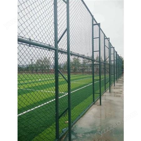 球场网围栏体育场铁丝网足球场护栏勾花网绿色篮球场围网操场隔离