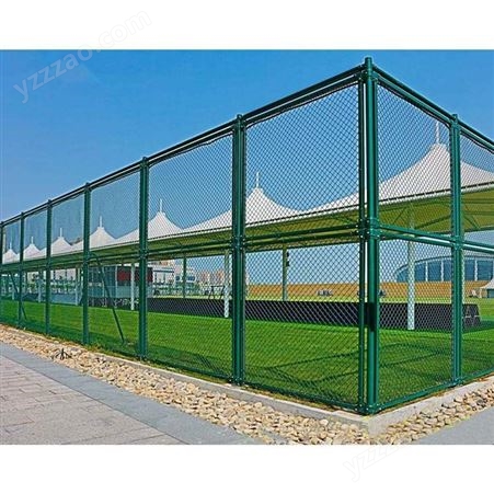球场网围栏体育场铁丝网足球场护栏勾花网绿色篮球场围网操场隔离