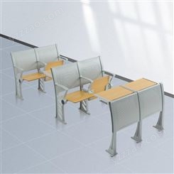 階梯教室排椅學校多媒體課桌椅會議椅報告廳劇院自動翻板組合桌椅