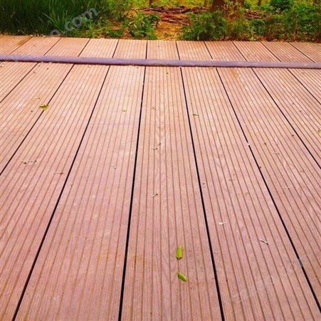 塑木地板户外木塑地板阳台露台花园室外防水庭院防腐木朔木地板