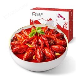 星农联合红小厨麻辣小龙虾700g香辣蒜蓉龙虾盒装新宏业生产半成品
