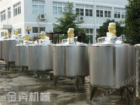 金奔生产 15000L 电加热304不锈钢酶解罐 卫生洁净型设备