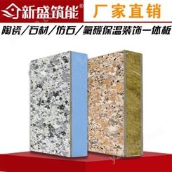 厂家销售 各种类外墙保温装饰一体板 氟碳一体板 仿花岗岩一体板